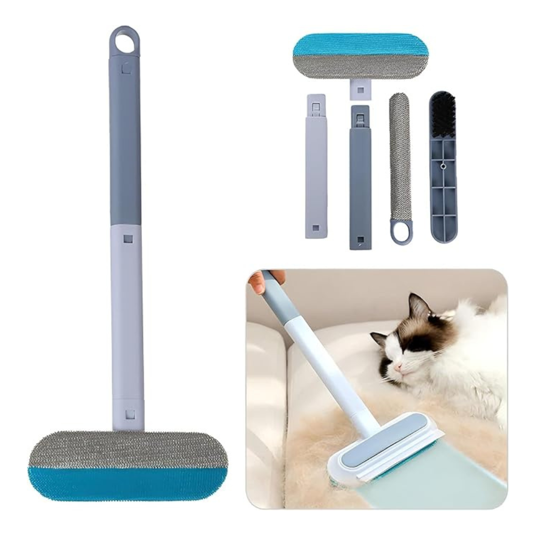 Brosse de nettoyage pour poils, fibres textiles et poussière